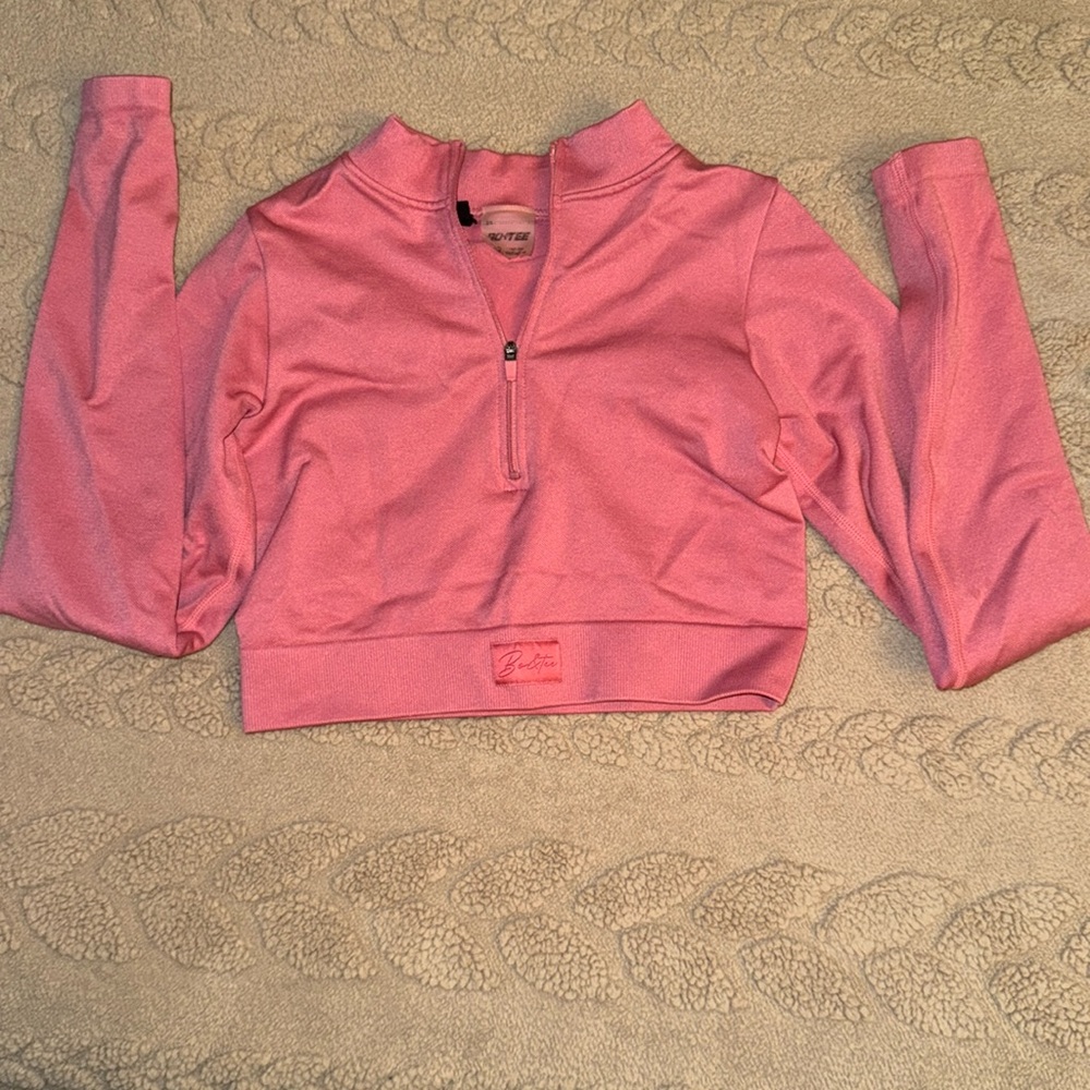 Bo+tee cropped long sleeve